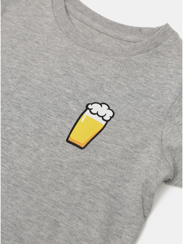 ZOOT.Original Siva otroška majica ZOOT Kids Malo pivo