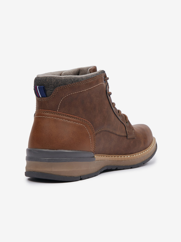 Sam 73 Rjavi moški zimski škornji SAM 73 Busbyr