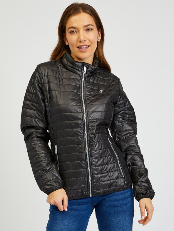 Sam 73 Črna ženska prešita jakna SAM 73 Jaasi