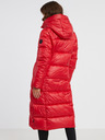Sam 73 Rdeč ženski prešiti plašč s kapuco SAM 73 Anna
