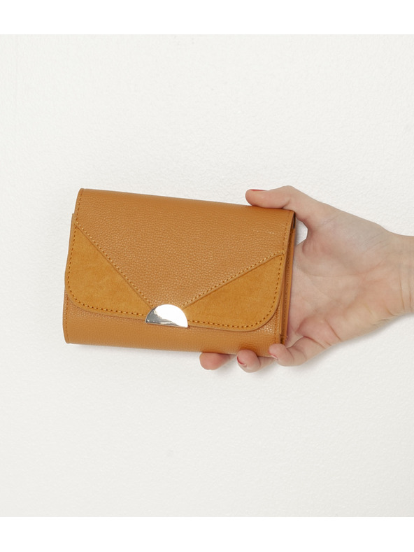 CAMAIEU Oranžna ženska denarnica