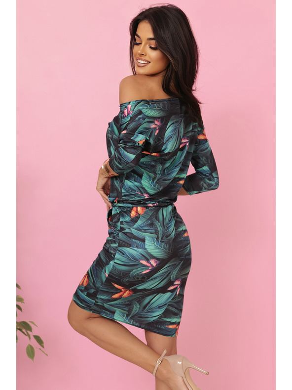 numoco Športna obleka z žepi in vezanjem