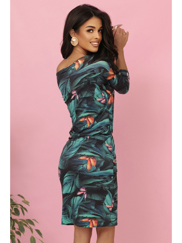 numoco Športna obleka z žepi in vezanjem