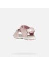 Geox Rožnati dekliški sandali Geox Flaffee