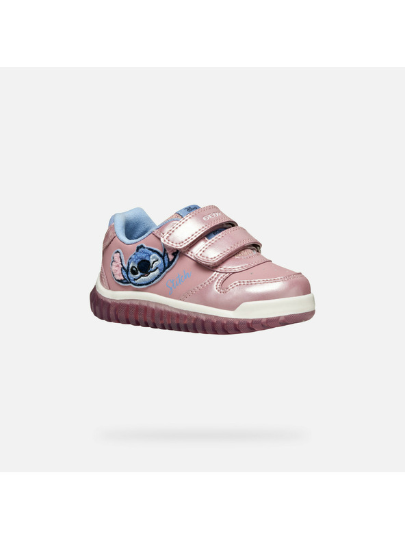 Geox Deklice prvi koraki Geox Lightyloo Rožnata