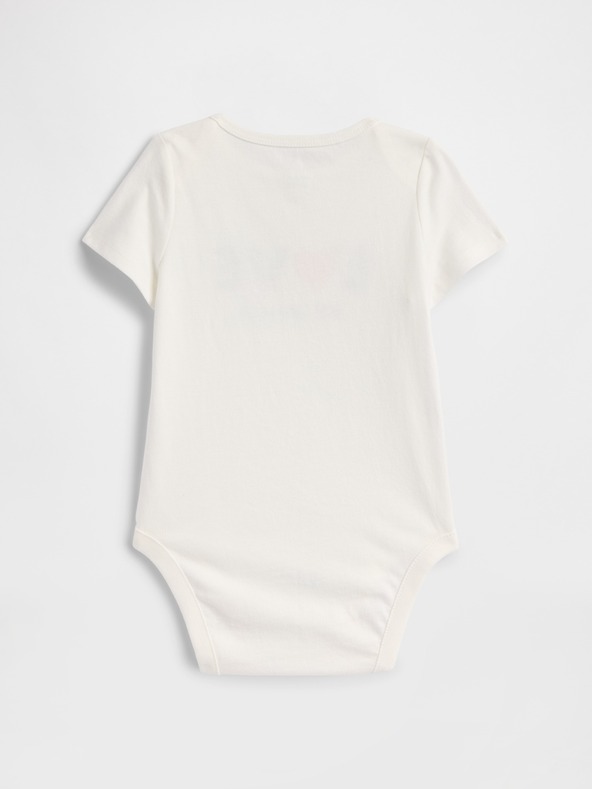 GAP Otroški bodi Gap z logotipom Gap