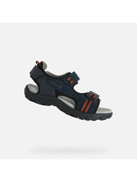 Geox Temno modri fantovski sandali Geox Strada