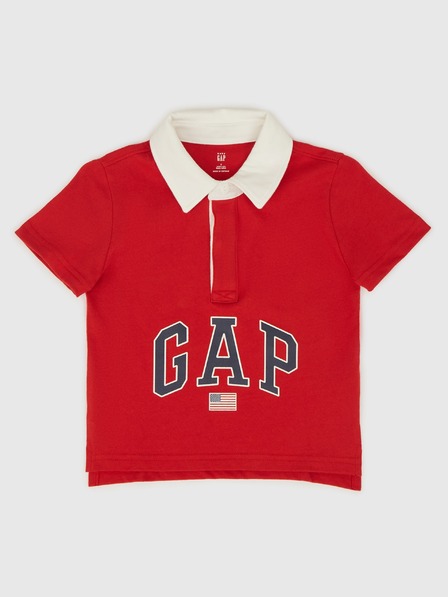 GAP Otroška polo majica z logotipom Gap