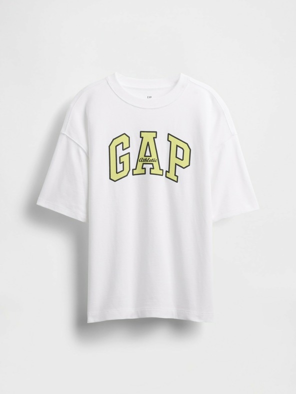 GAP Otroška oversize majica Heavyweight Athletic Logo GAP