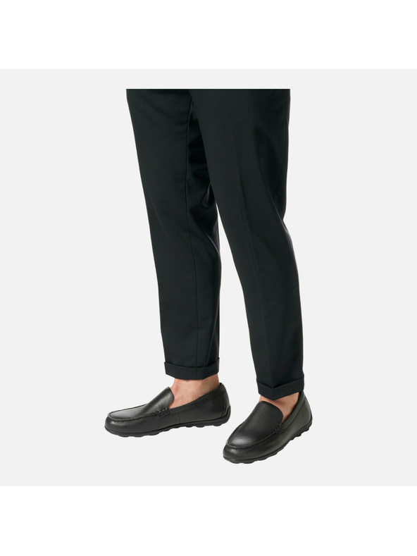 Geox Črne moške mokasine Geox Spherica EC16