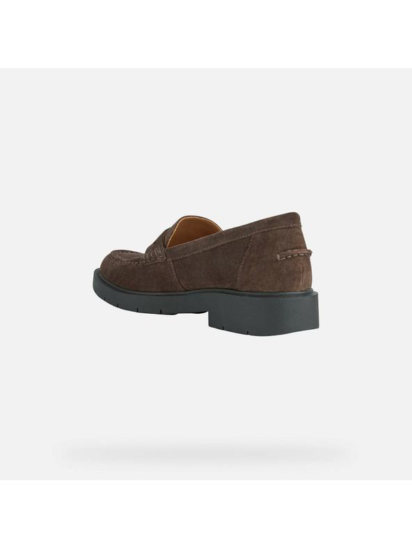 Geox Rjavi ženske mokasini Geox Spherica EC1