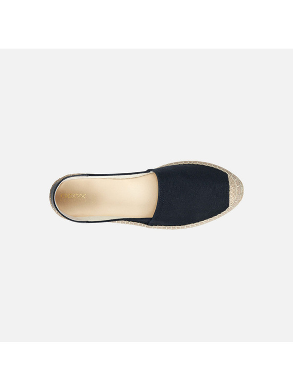 Geox Črni ženski slip-on Geox Lampedusa C