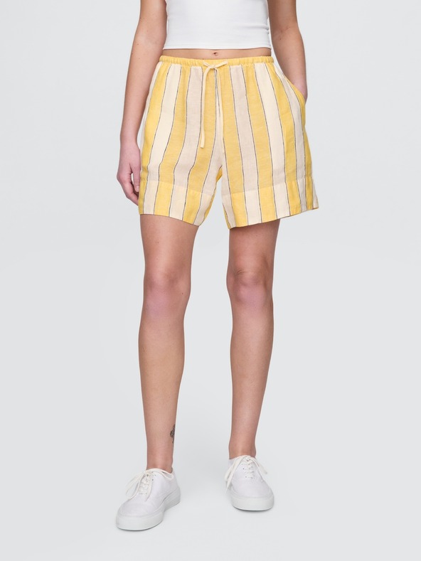 GAP Lanene kratke hlače GAP