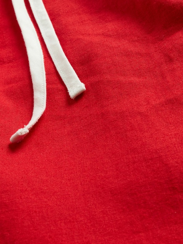 GAP Lanene mini obleke Americana GAP