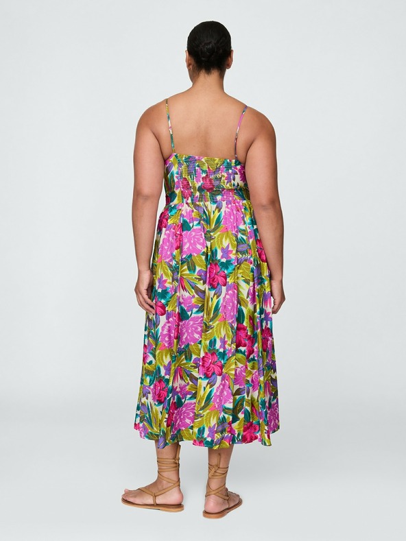 GAP Cvetlične midi obleke GAP