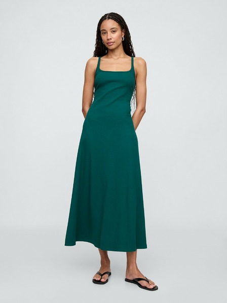 GAP Rebraste midi obleke GAP