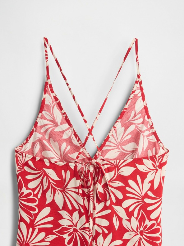 GAP Cvetlična maksi obleka GAP