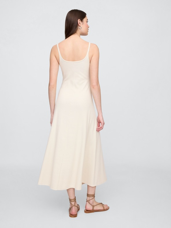 GAP Rebraste midi obleke GAP