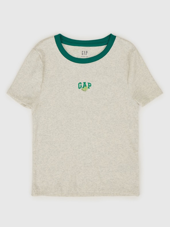 GAP Crop majica z logom Americana GAP