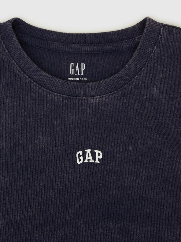 GAP Crop majica z logom Americana GAP