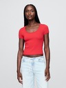 GAP Crop majica Americana GAP