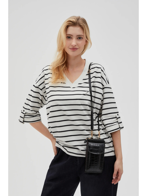 Moodo Črn torbica za telefon čez ramo