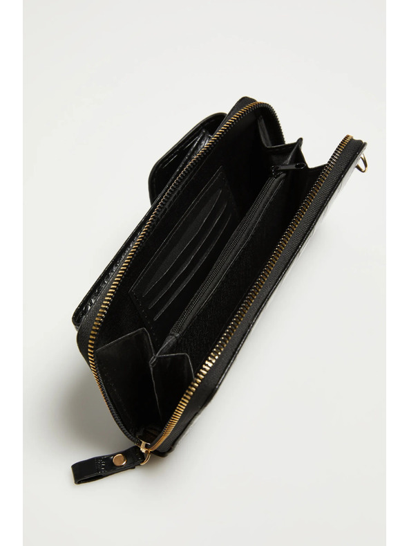 Moodo Črn torbica za telefon čez ramo