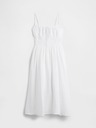 GAP Muslinska maksi obleka z žepi GAP