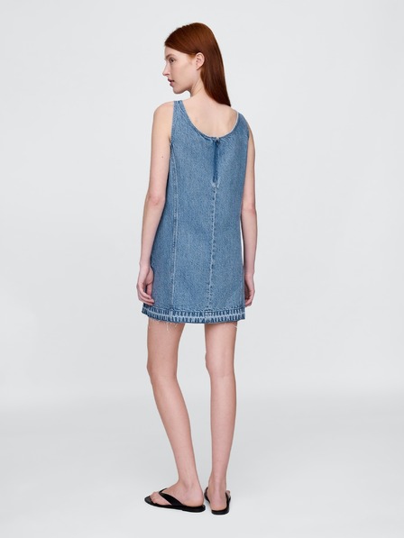 GAP Džins mini obleka UltraSoft Americana GAP