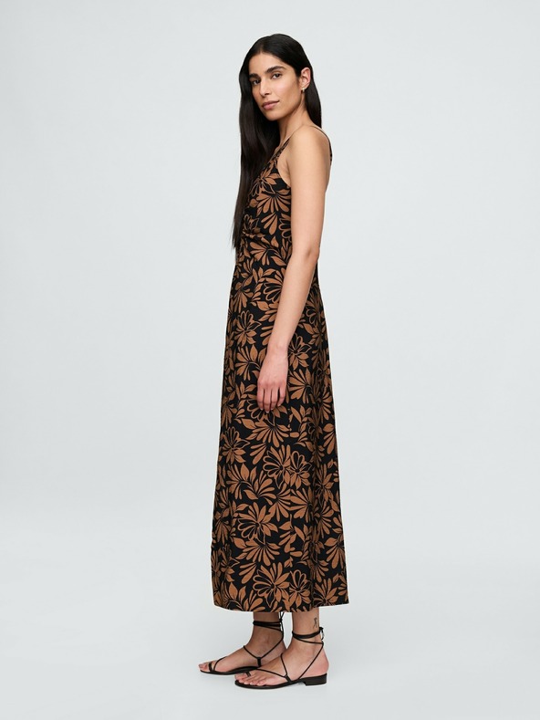 GAP Cvetlična maksi obleka GAP