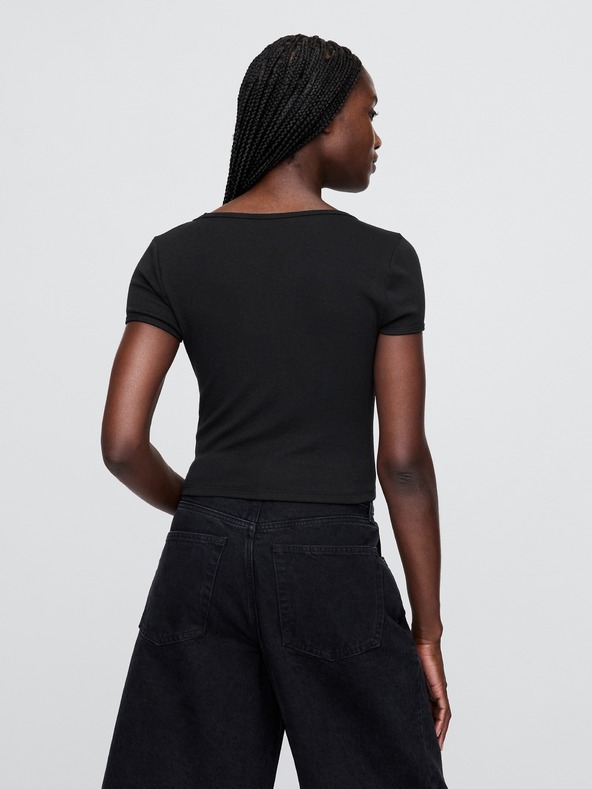 GAP Crop majica Americana GAP