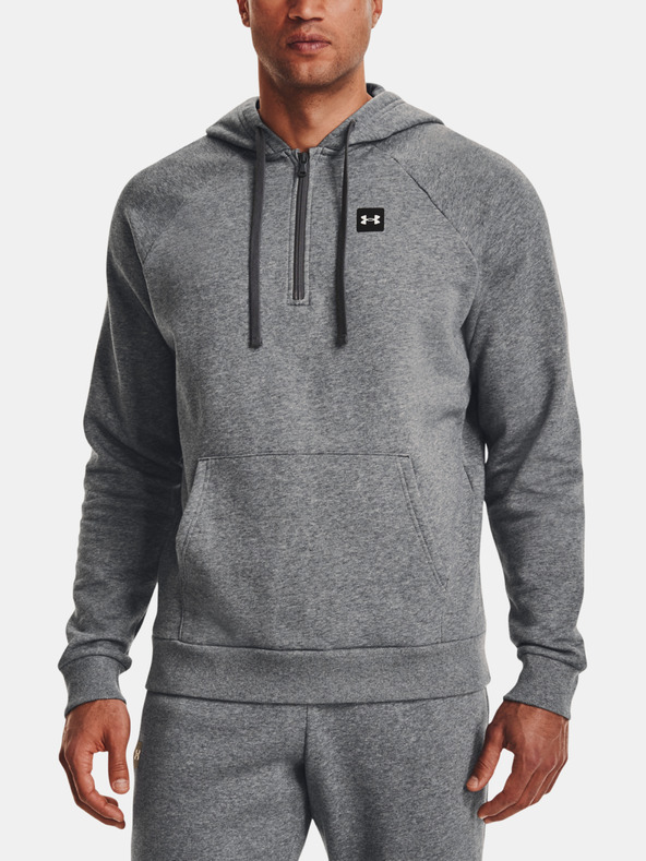 Under Armour Moška jopica Under Armour UA Rival Fleece 1/2 Zip HD-GRY