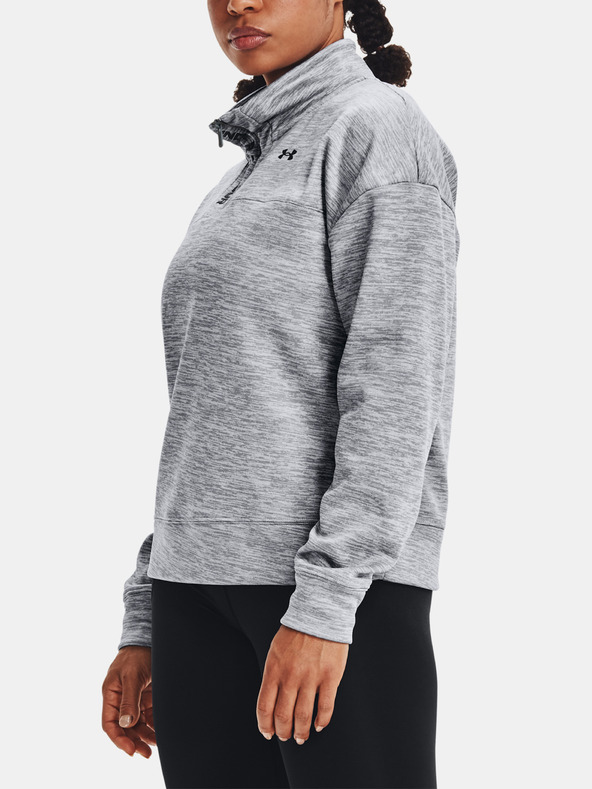 Under Armour Ženska jopica Under Armour Armour Fleece WM 1/4 zip-GRY