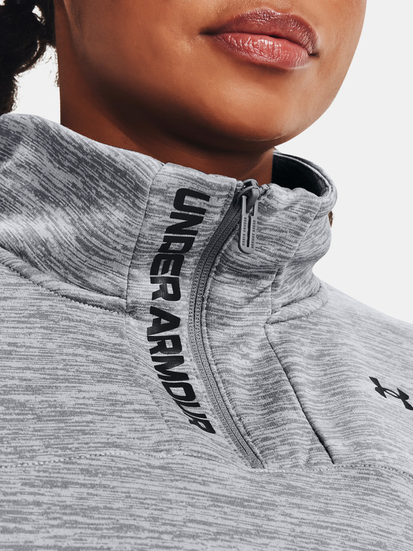 Under Armour Ženska jopica Under Armour Armour Fleece WM 1/4 zip-GRY