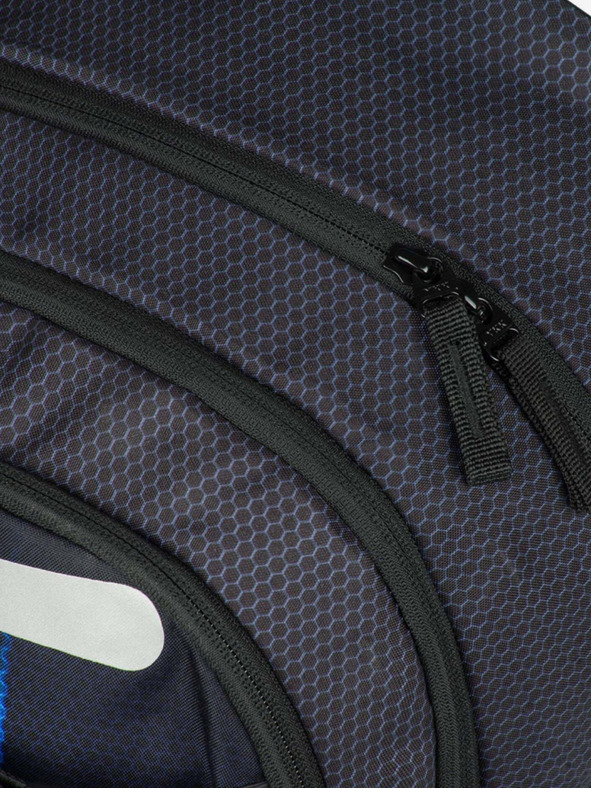 BAAGL  Črni 3 kompleti skate bluelight: nahrbtnik, peresnica, torba Baagl