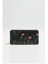 Moodo Črna vzorčasta denarnica
