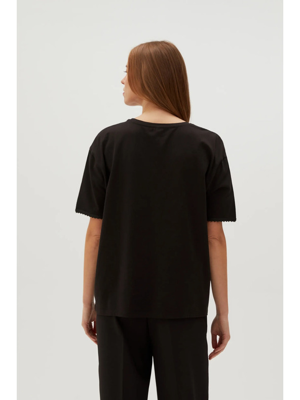 Moodo Črna ženska majica