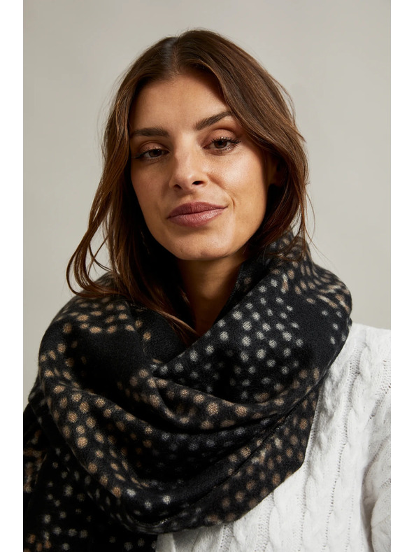 Moodo Črn ženski šal