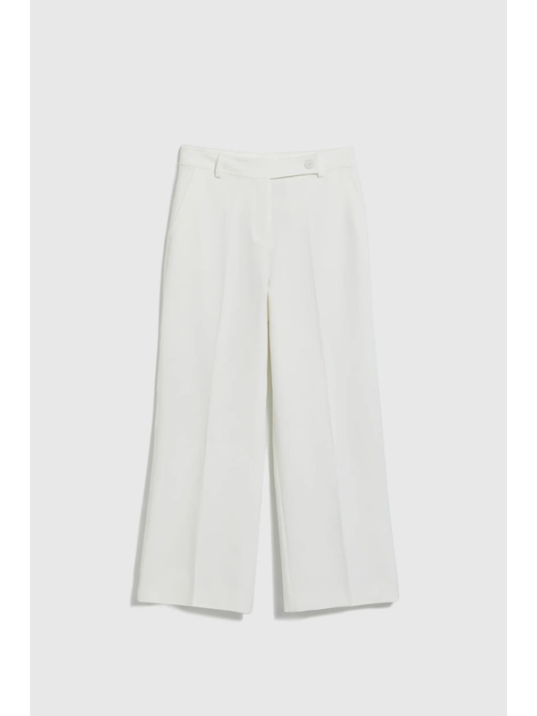 Moodo Bele ženske hlače Moodo