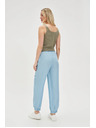 Moodo Svetlo modre ženske hlače Moodo