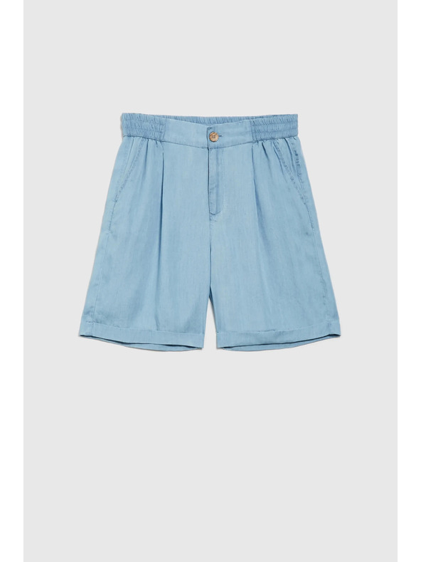 Moodo Modre ženske kratke hlače Moodo