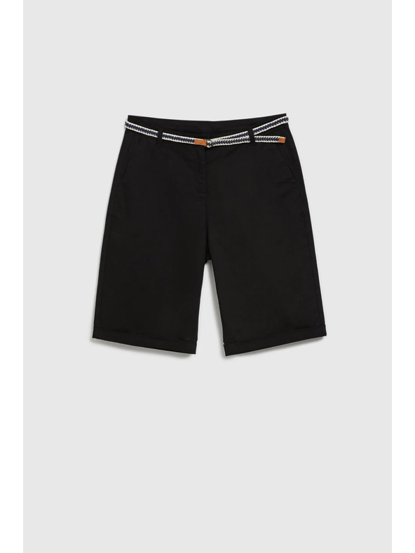 Moodo Črne ženske kratke hlače Moodo