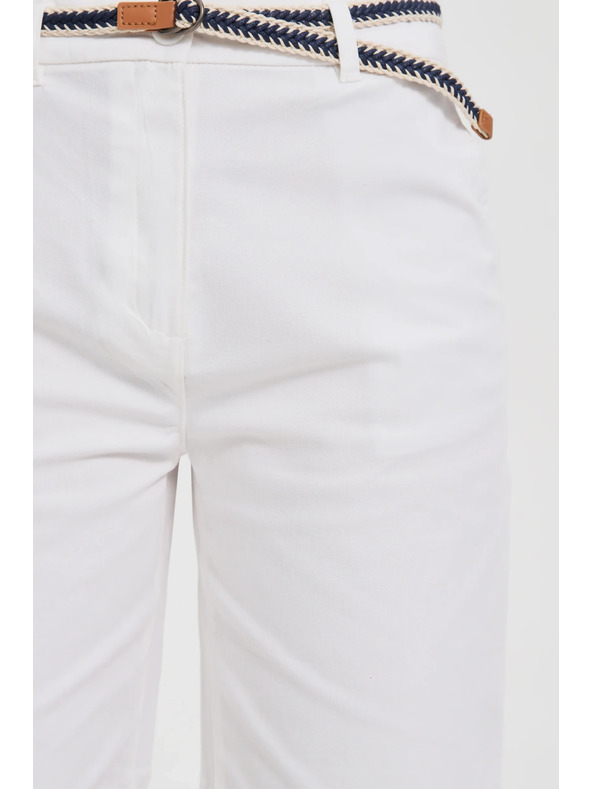 Moodo Bele ženske kratke hlače Moodo