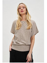 Moodo Bež ženska majica Moodo