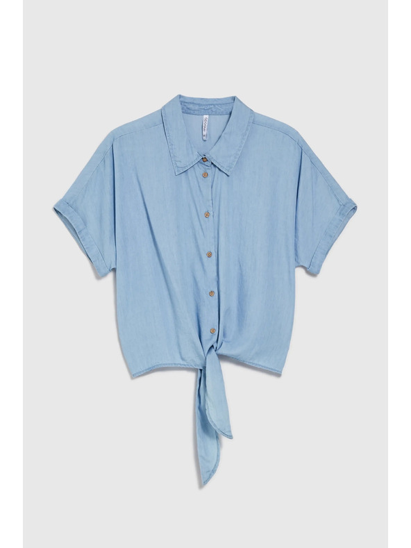 Moodo Modra ženska srajca Moodo