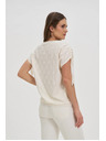 Moodo Bela ženska majica Moodo