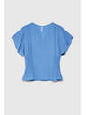 Moodo Modra ženska srajca Moodo