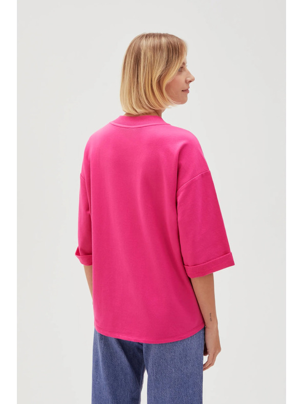 Moodo Fuksijsko roza ženska bluza Moodo