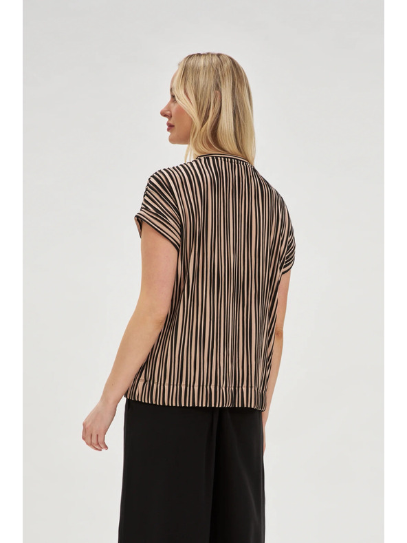 Moodo Bež ženska majica Moodo