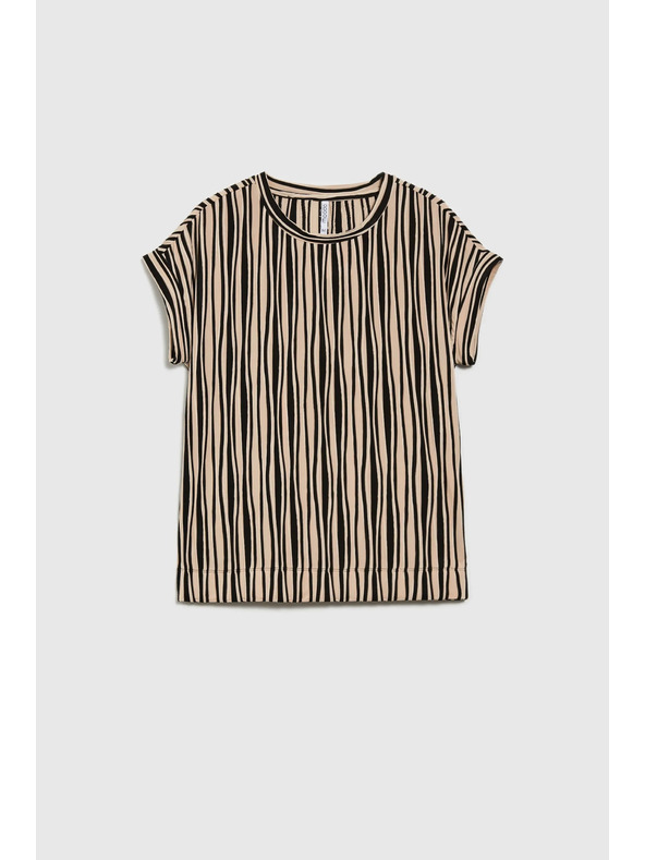 Moodo Bež ženska majica Moodo